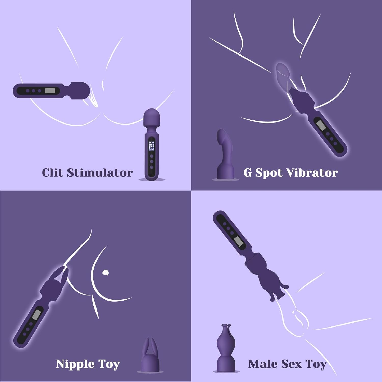 Tracy's Dog Wand Vibrator Kits In Pakistan - darazcentar.pk