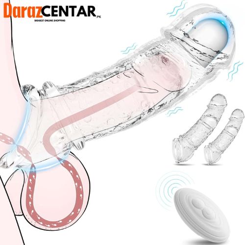 Penis Sleeve Vibrating Cock Sleeve - darazcentar.pk