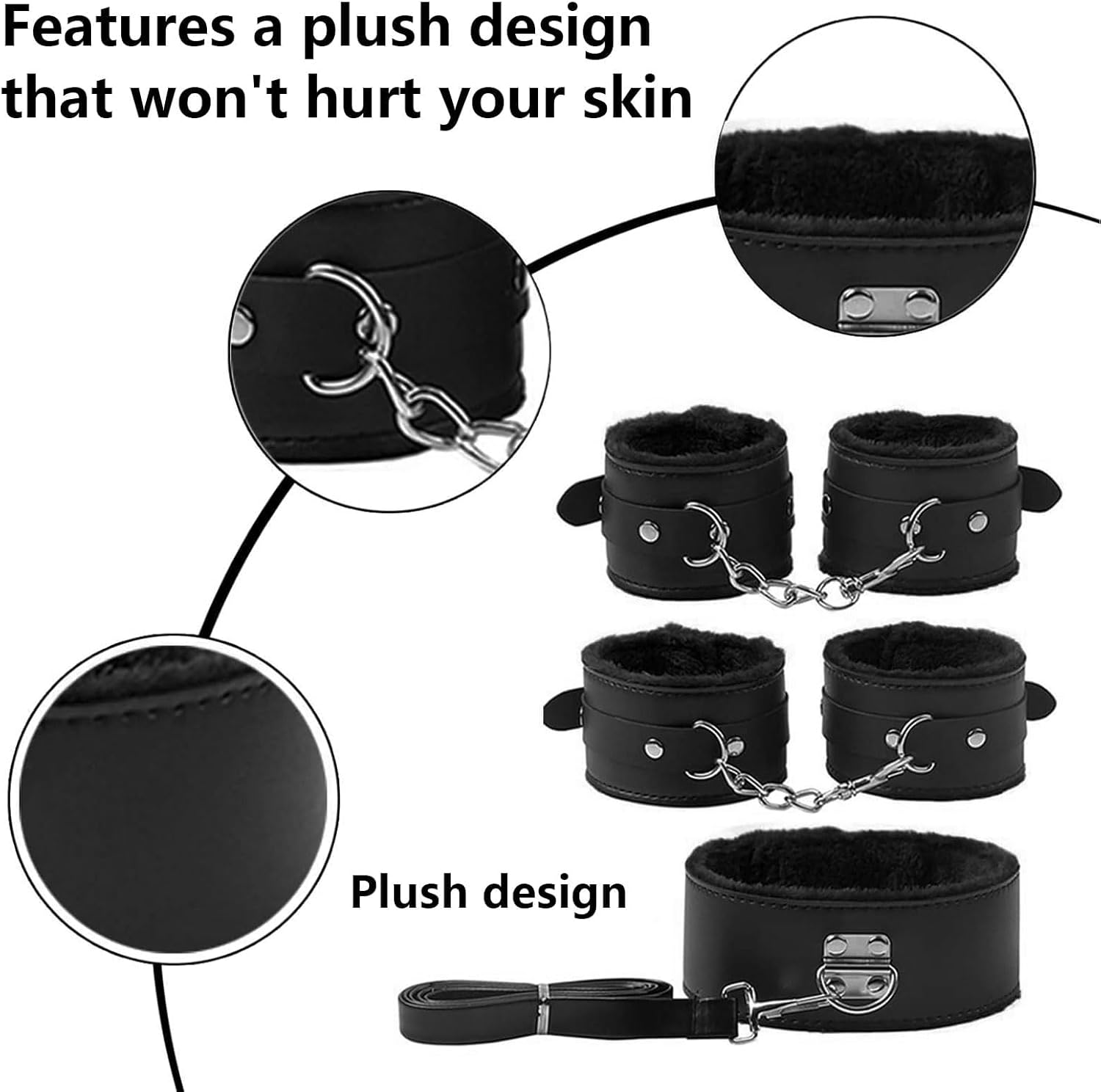 7-Pcs BDSM Kit for Beginners Order Now - darazcentar.pk