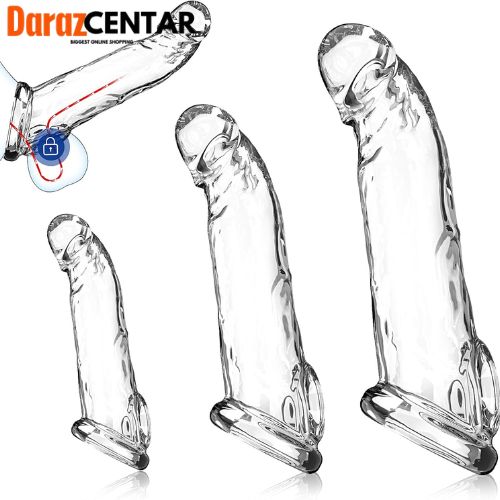 3 Sizes Reusable Penis Sleeve - Order Now DarazCentar.Pk