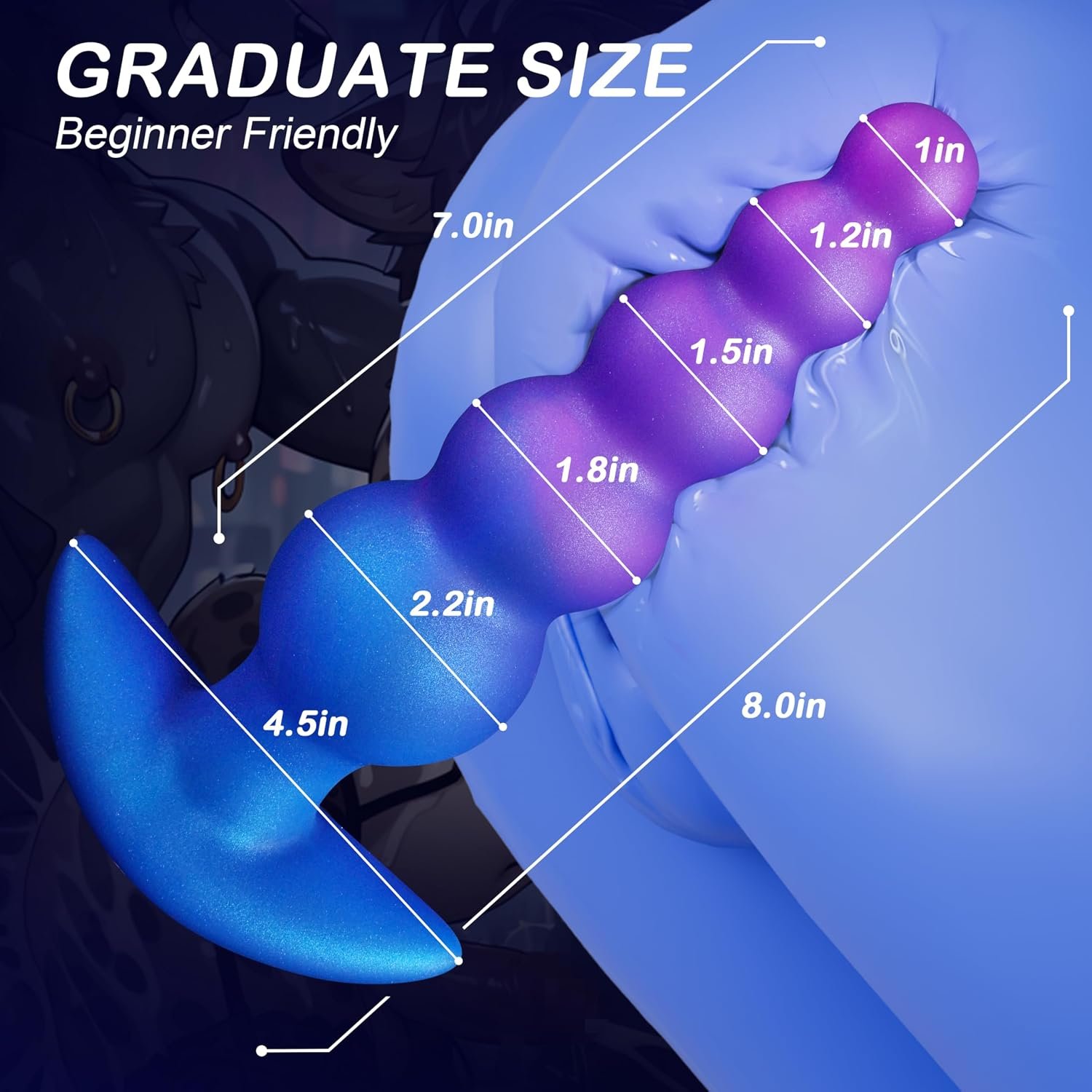 Vibrating Anal Beads Butt Plug Order Now