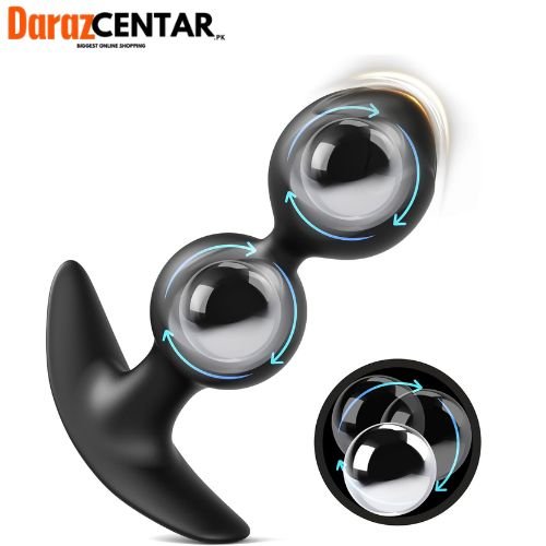 Weighted Butt Plug with 2 Steel Balls Order Now DarazCentar