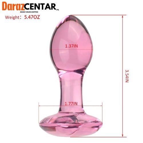 Pink Glass Butt Plug Order Now - DarazCentar.Pk